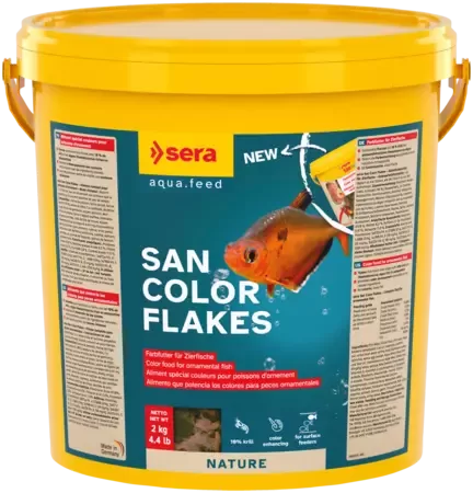 Sera San Color Flakes Renk Artırıcı Pul Balık Yemi 250gr Kovadan Bölme