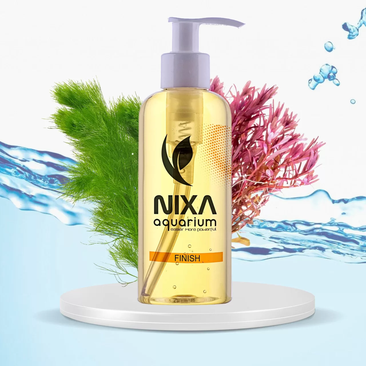 NIXA FINISH 125 ml Akvaryum Bitki Gübresi – Çok Bitkili Akvaryumlar İçin