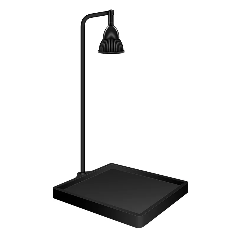 Ayarlanabilir 15x15cm Standlı LED Masaüstü Akvaryum Lambası 3.6W