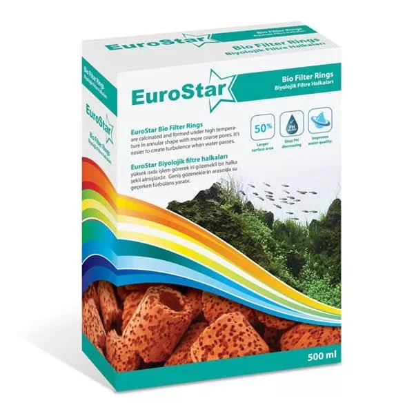 Eurostar Bio Filter Ring 500 ml Filtre Halkaları