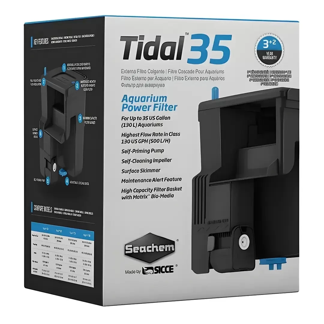 Seachem Tidal 35 Askı Filtre 500L/H