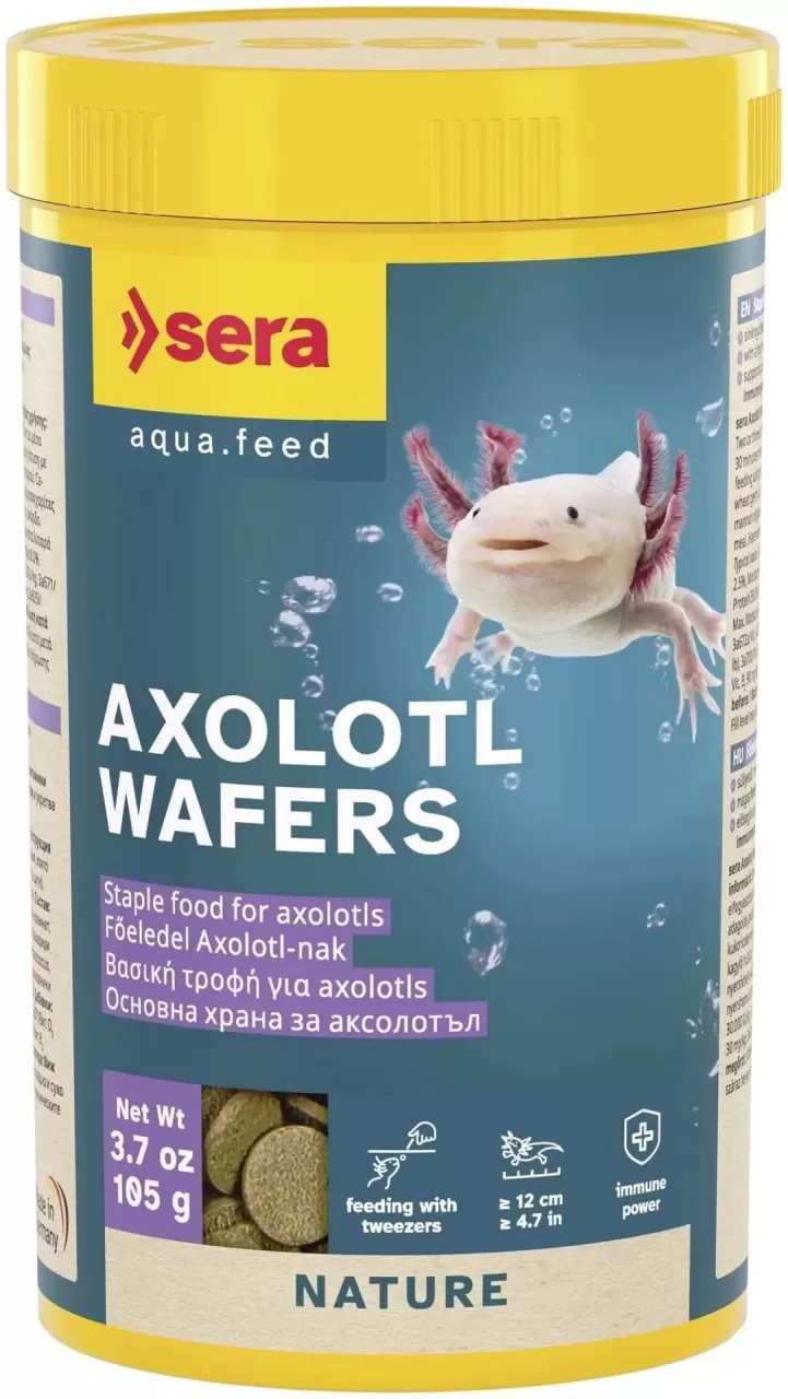 Sera Balık Yemi Axolotl Wafers 250 ml Aksolot Yemi
