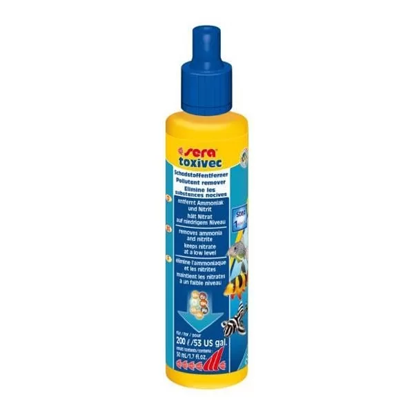 Sera Toxivec 50 ml | Akvaryum Su Düzenleyici